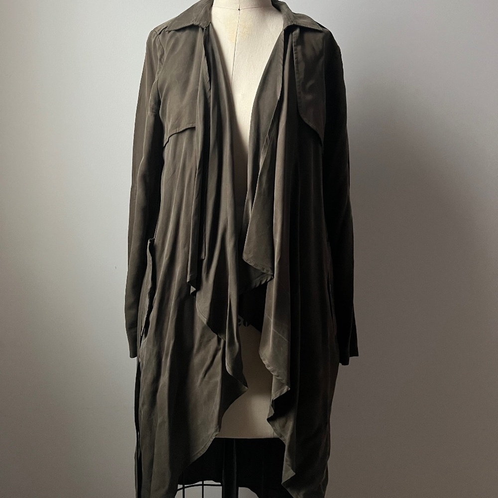 Lovers + Friends Olive Duster Jacket - image 1